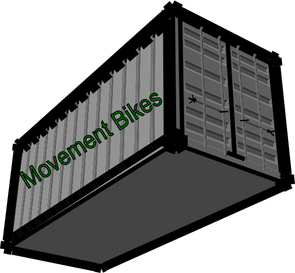 Movement Bikes Container Clip Art At Clker - Window (600x555)