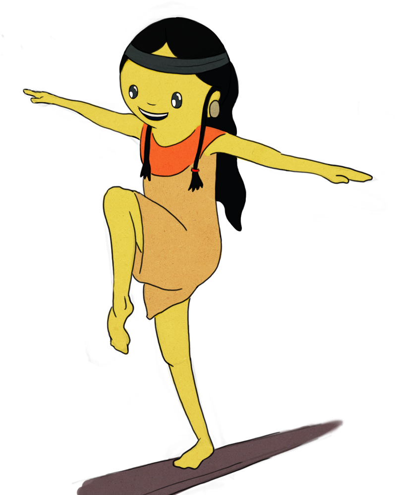 Fundamental Movement Skills - Cartoon (1000x1000)