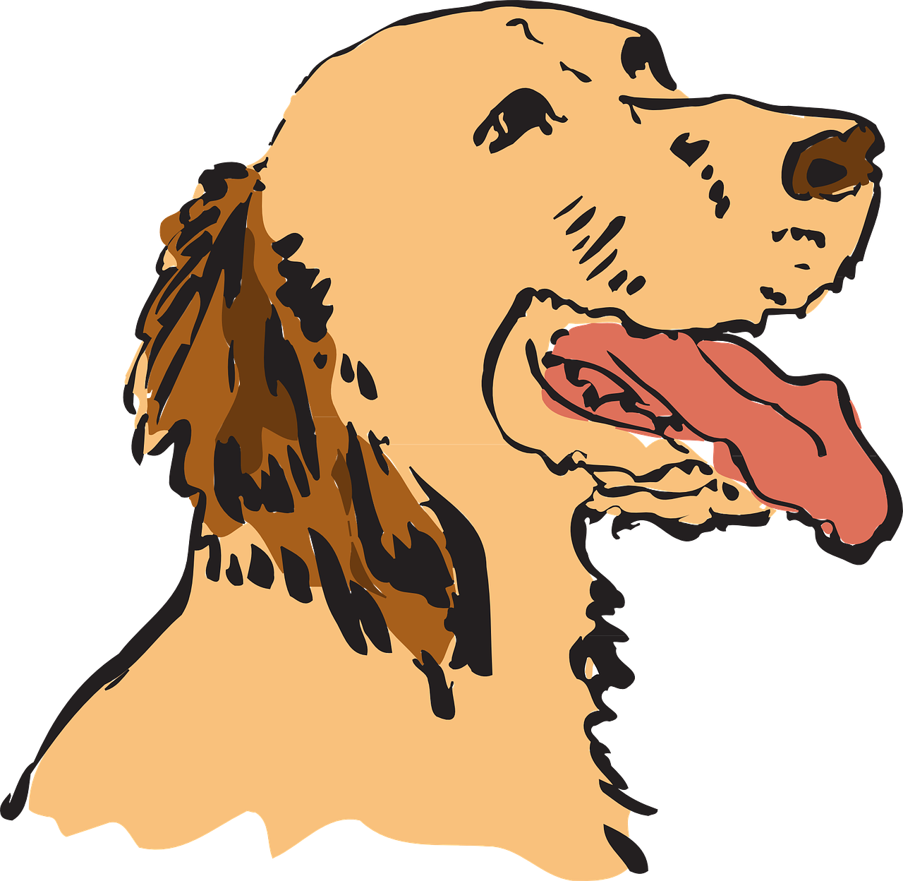 Australian Animals Clipart 14, - Moving Animations Of Dogs (1280x1248)