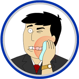 Toothache During The Easter Long Weekend Is One Of - Cartoon (550x380)