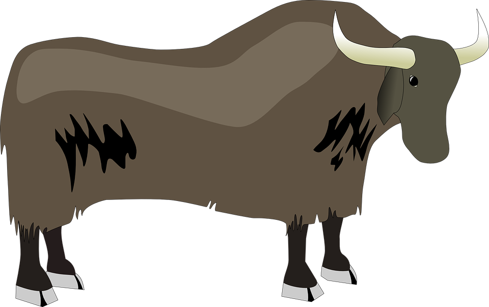 Elk Cliparts 8, Buy Clip Art - Yak Clipart Png (960x602)