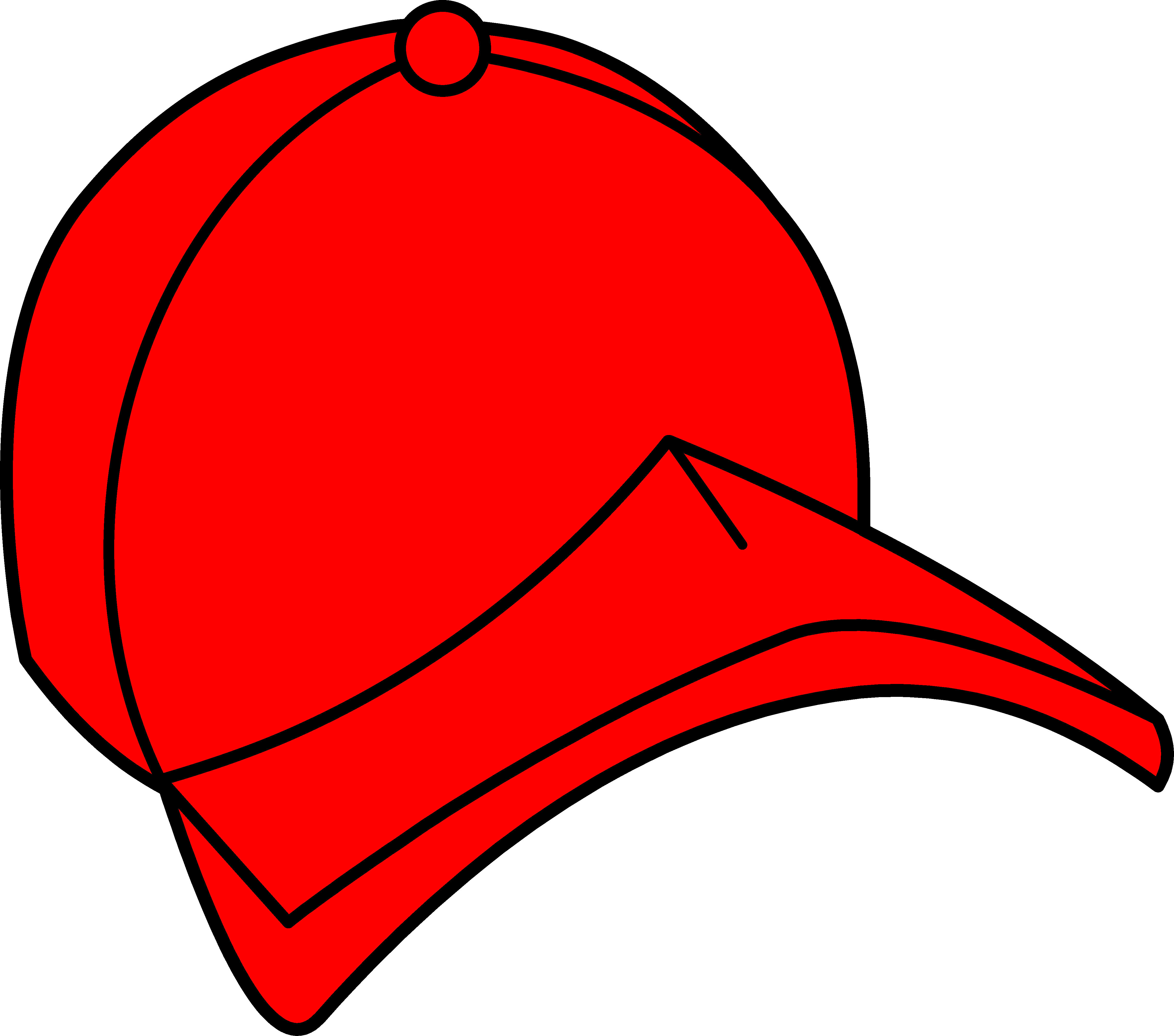 Winter Hat Clipart - Red Clipart (4554x4020)