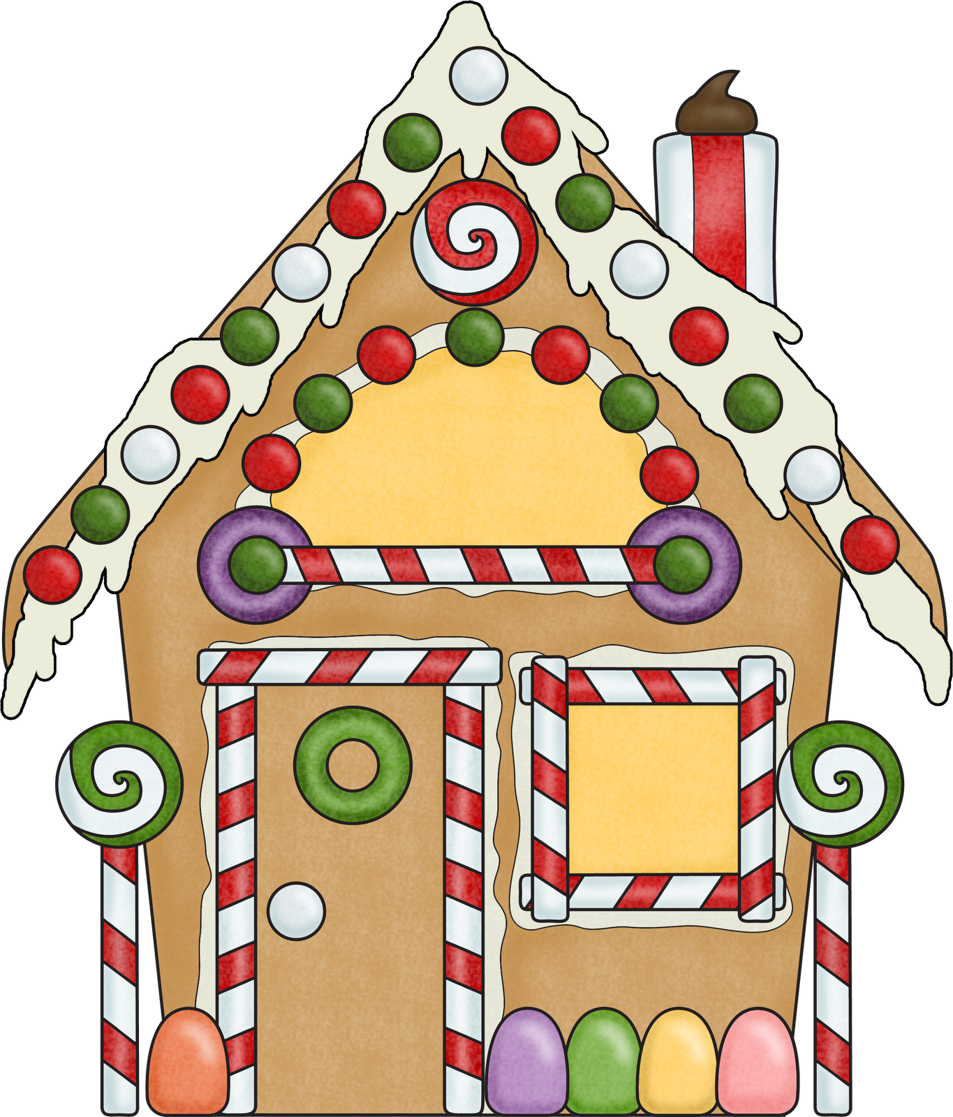 I Know It May Be A Little Early To Be Thinking Of What - Gingerbread House Clip Art (1365x1600)