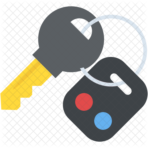 Car Key Icon - Key (512x512)
