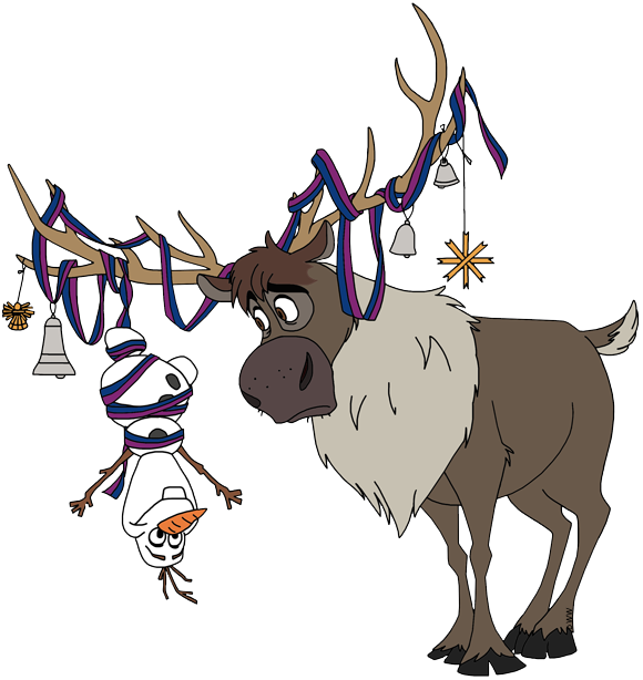 Sven Cliparts - Sven Frozen Clip Art (580x614)