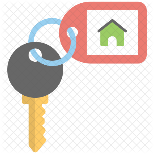 House Key Icon - Keychain (512x512)