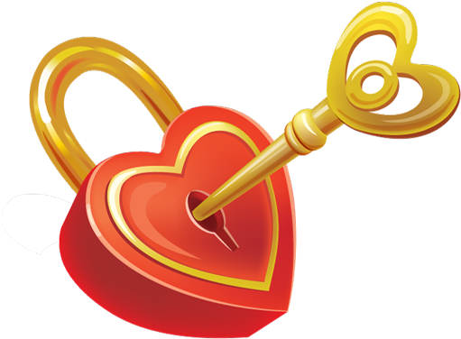 Heart-shaped Lock Icon - Lock (512x512)
