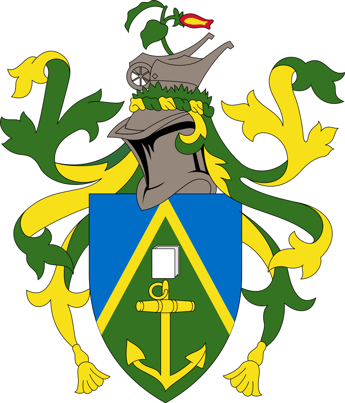 Coat Of Arms Of The Pitcairn Islands - Coat Of Arms Of The Pitcairn Islands (2000x2340)