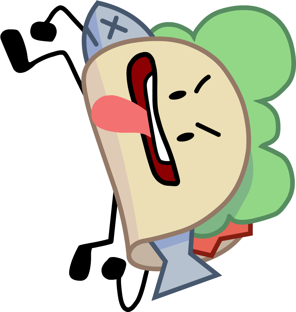 Taco Mexican Cuisine Battle For Dream Island Lollipop - Battle For Dream Island Taco (1023x1080)