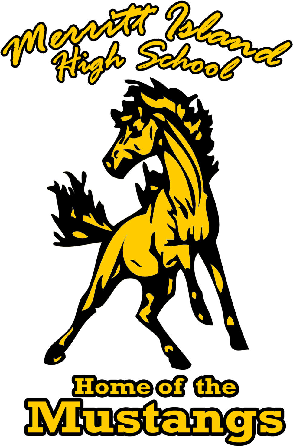 Merritt Island High School - Merritt Island High School Mustangs (1200x1500)