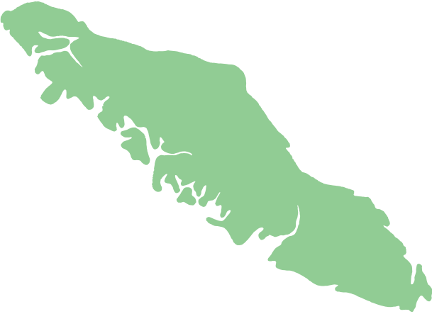 Viridian Energy Project Locations On Vancouver Island - Vancouver Island Clip Art (609x443)