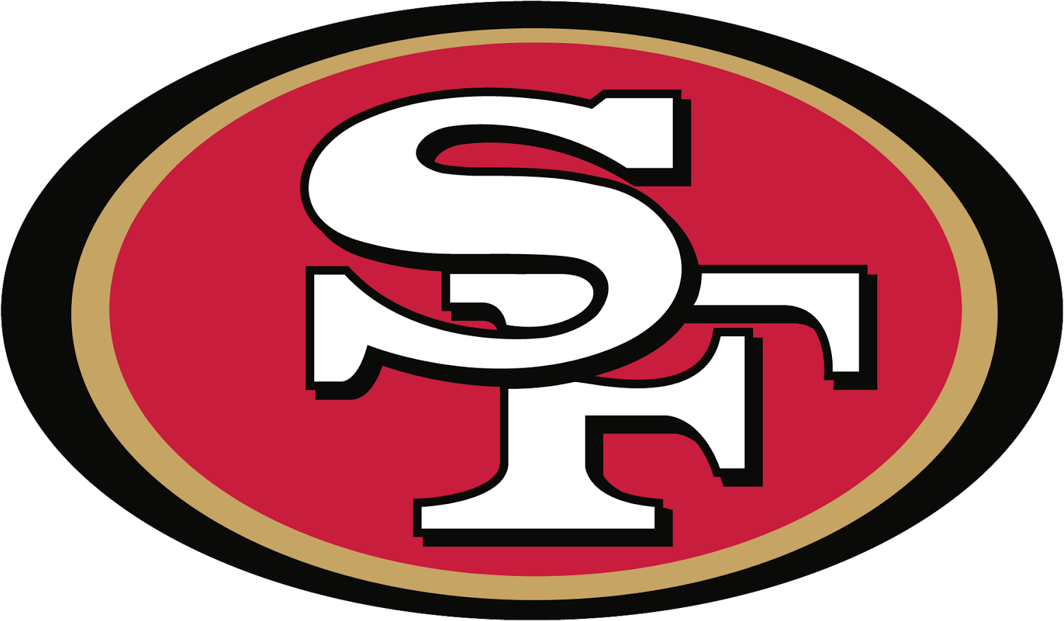 Sweet Style Handmade Birthday Cards A Free Cut File - San Francisco 49ers Logo (1600x946)
