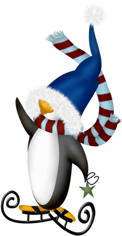 Winter - Rockhopper Penguin (265x500)