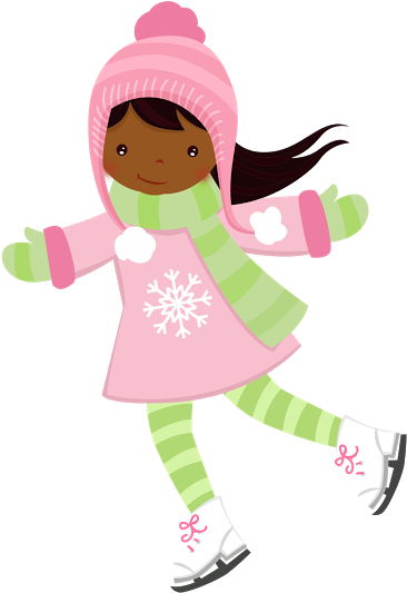 Winter Clipart, Art Girl, Girl Stuff, Snow Girl, Clip - Winter Clipart, Art Girl, Girl Stuff, Snow Girl, Clip (384x576)