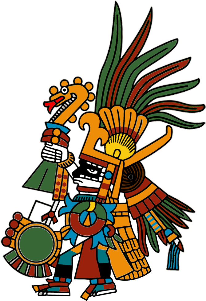 The Symbol Of Our Will, The Left Handed Hummingbird - Tezcatlipoca Occult (688x1026)