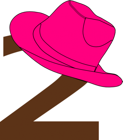 Cowboy Hatwboy Boot And Hat Clip Art At Vector Image - Cowgirl Hat And Boots Clipart (400x455)