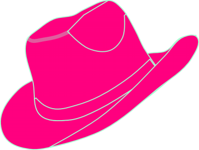 Cowboy Hat Wboy Hat Clipart - Cowgirl Hat Clip Art (400x301)
