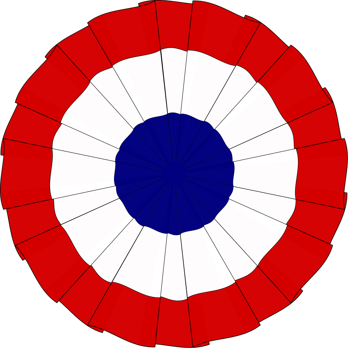 Soldiers Clipart French Revolution - Escarapela Paraguaya Png (1200x1200)