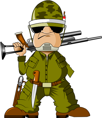 Clipart Selam Veren Rütbeli Asker - You Are My Hero [book] (476x480)