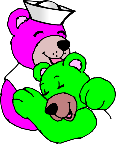 Girl Sailor Hug Clip Art - Girl Sailor Hug Clip Art (558x595)