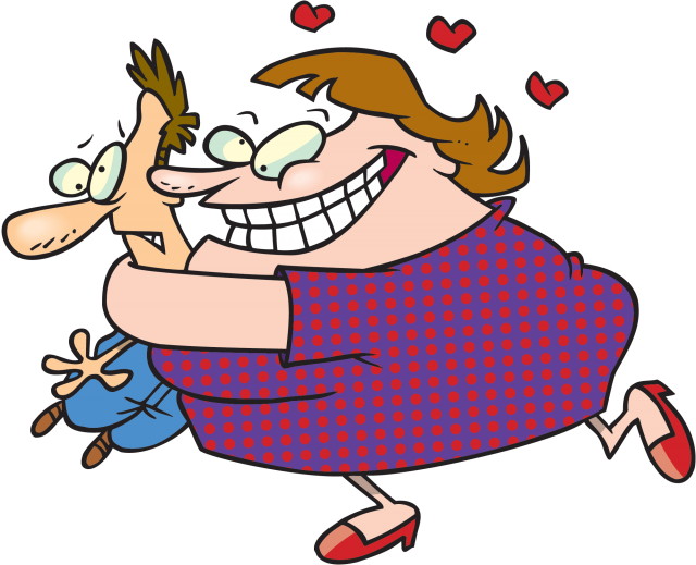 Gallery For Hug Cartoon - Meu Marido Meu Companheiro (640x519)