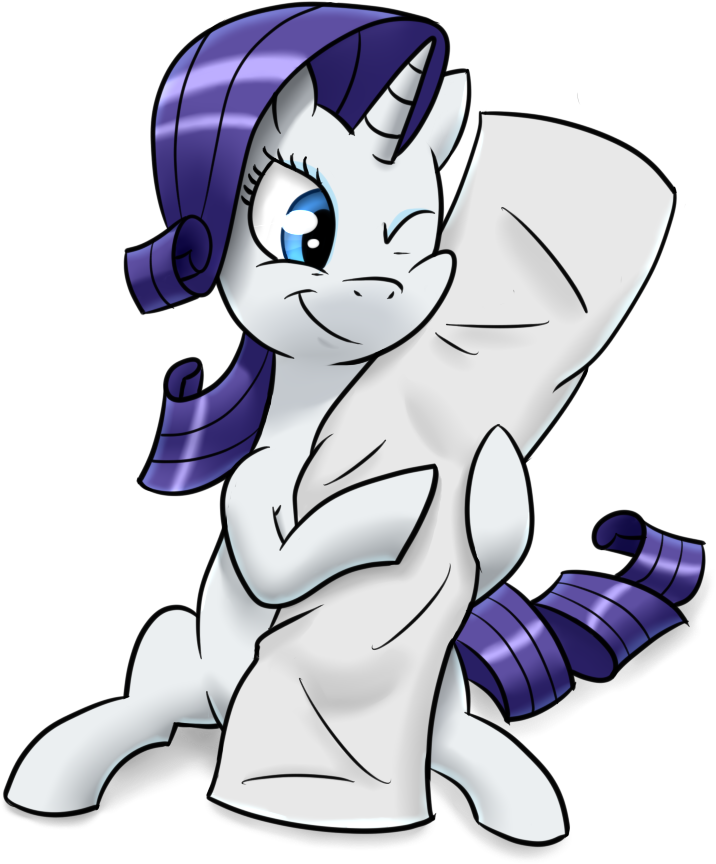 Rarity With A Hug Pillow By Rcupcake On Clipart Library - Dakimakura Rarity (762x928)