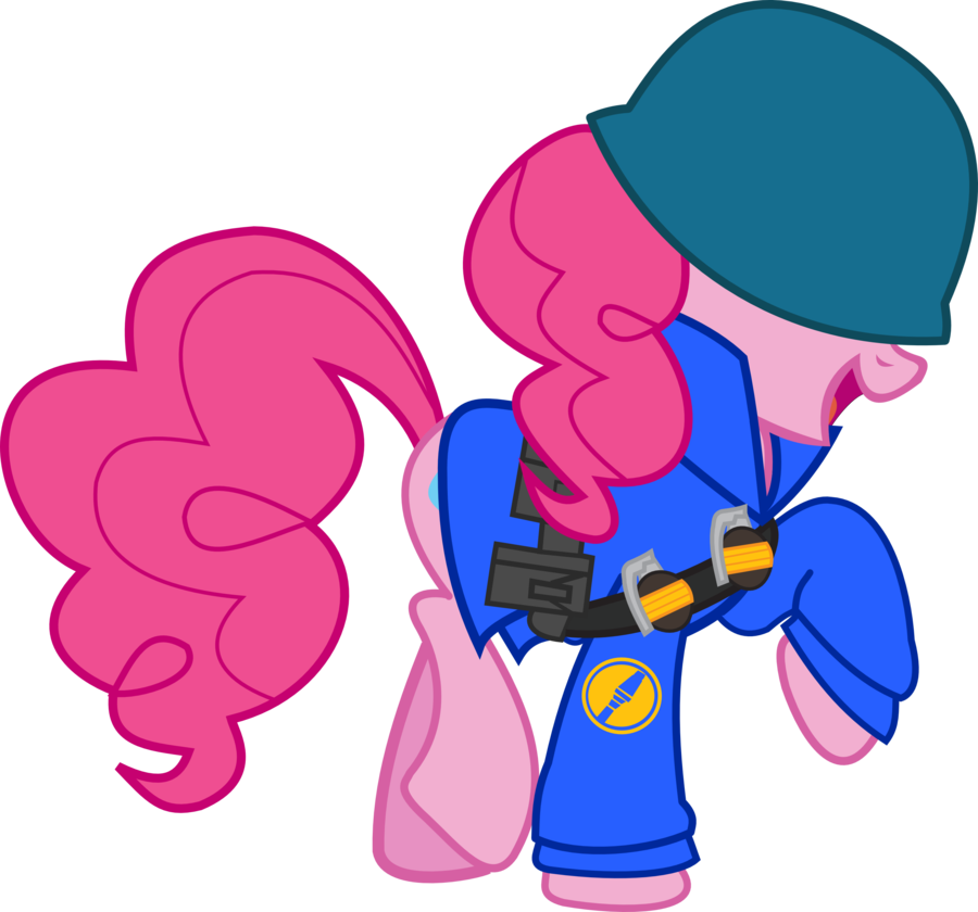Pinkie Pie Soldier By Hokutto - Tf2 Pinkie Pie (900x840)