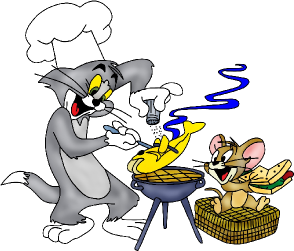 Cartoon Grid Tom And Jerry Clipart - Cartoons Tom And Jerry Clipart (600x600)