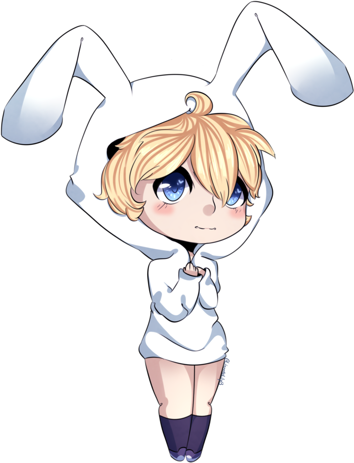 Cutie Pie Bunny Boy - Cartoon (791x1011)