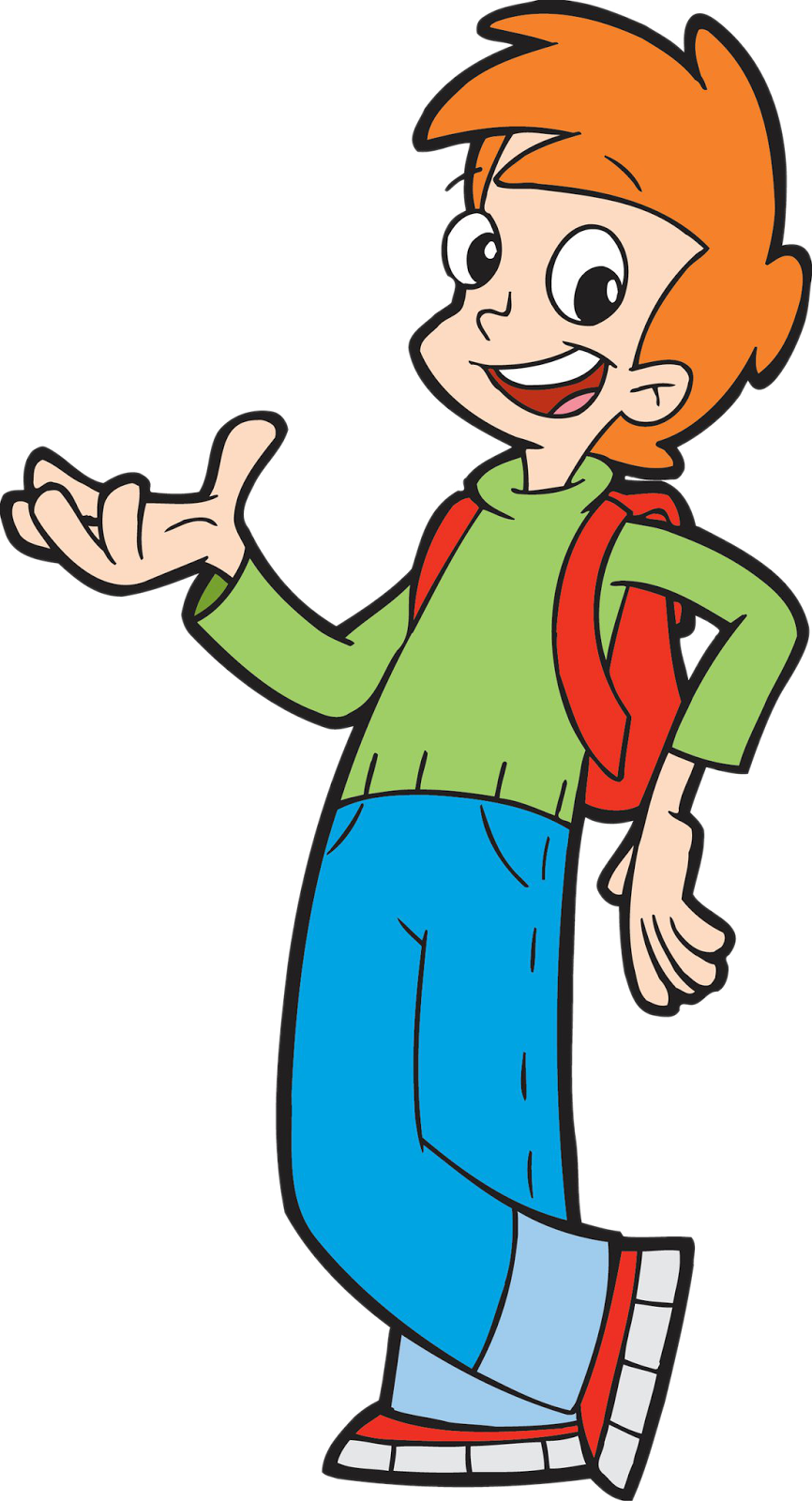 Cartoon Png Boy Image - Birthday Wishes For Teenage Boy (866x1600)
