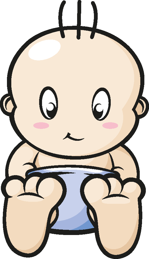 Baby Cartoon Characters [eps File] - Baby Vector (514x896)