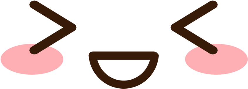 Transparent Anime Tumblr - Transparent Kawaii Faces Png (1197x480)