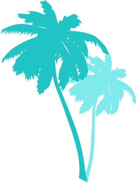 Palm Trees Clip Art (444x596)