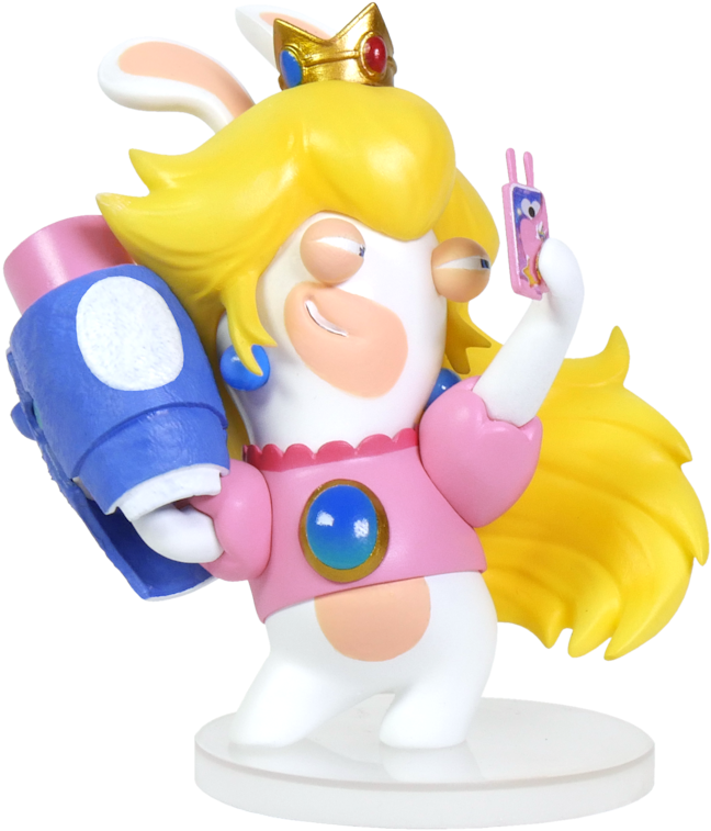[click To Embiggen The Screenshots, Art, Etc - Mario Rabbids Kingdom Battle Figures (722x1000)