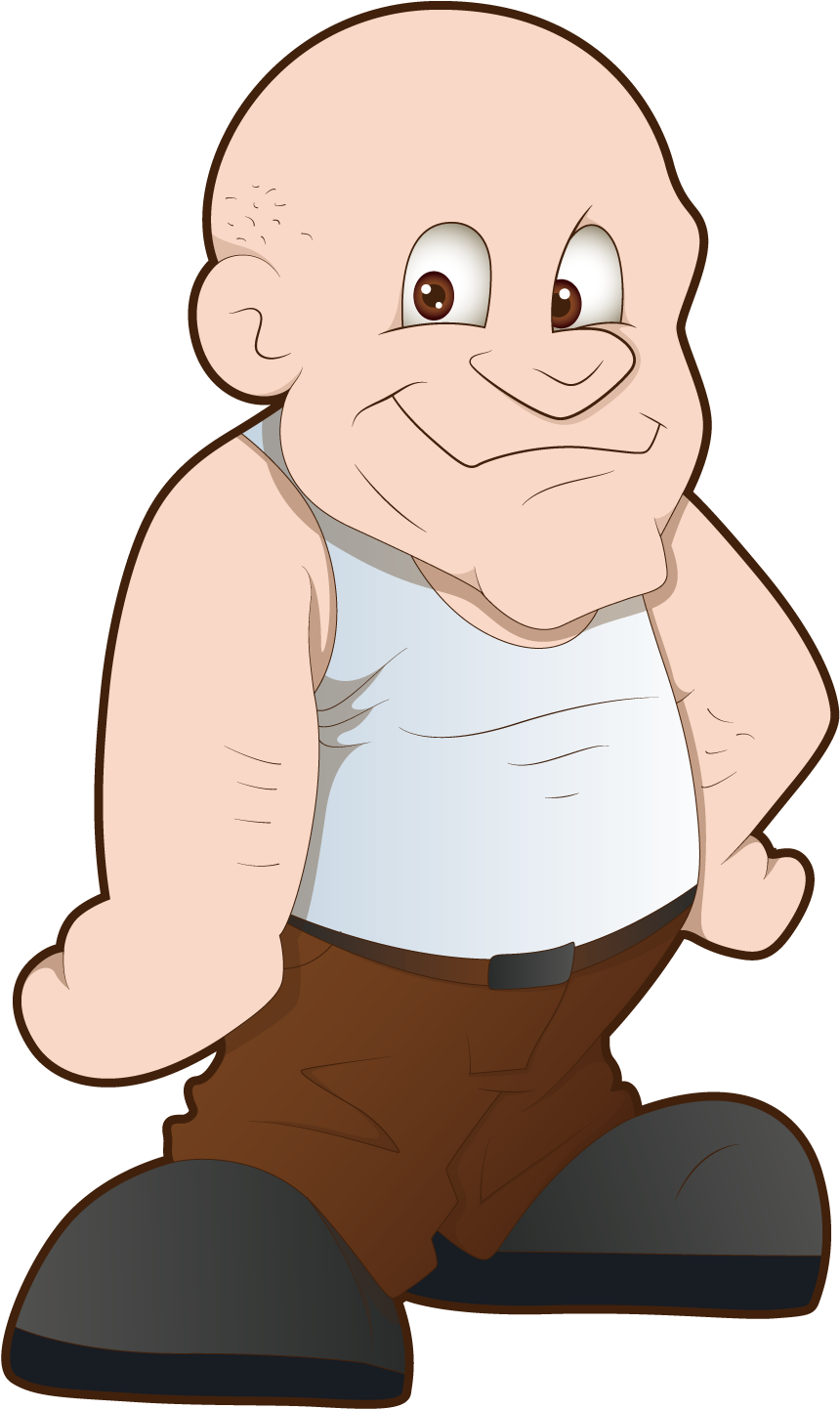 Cartoon Character Clip Art - Velhinho Png (1500x1500)