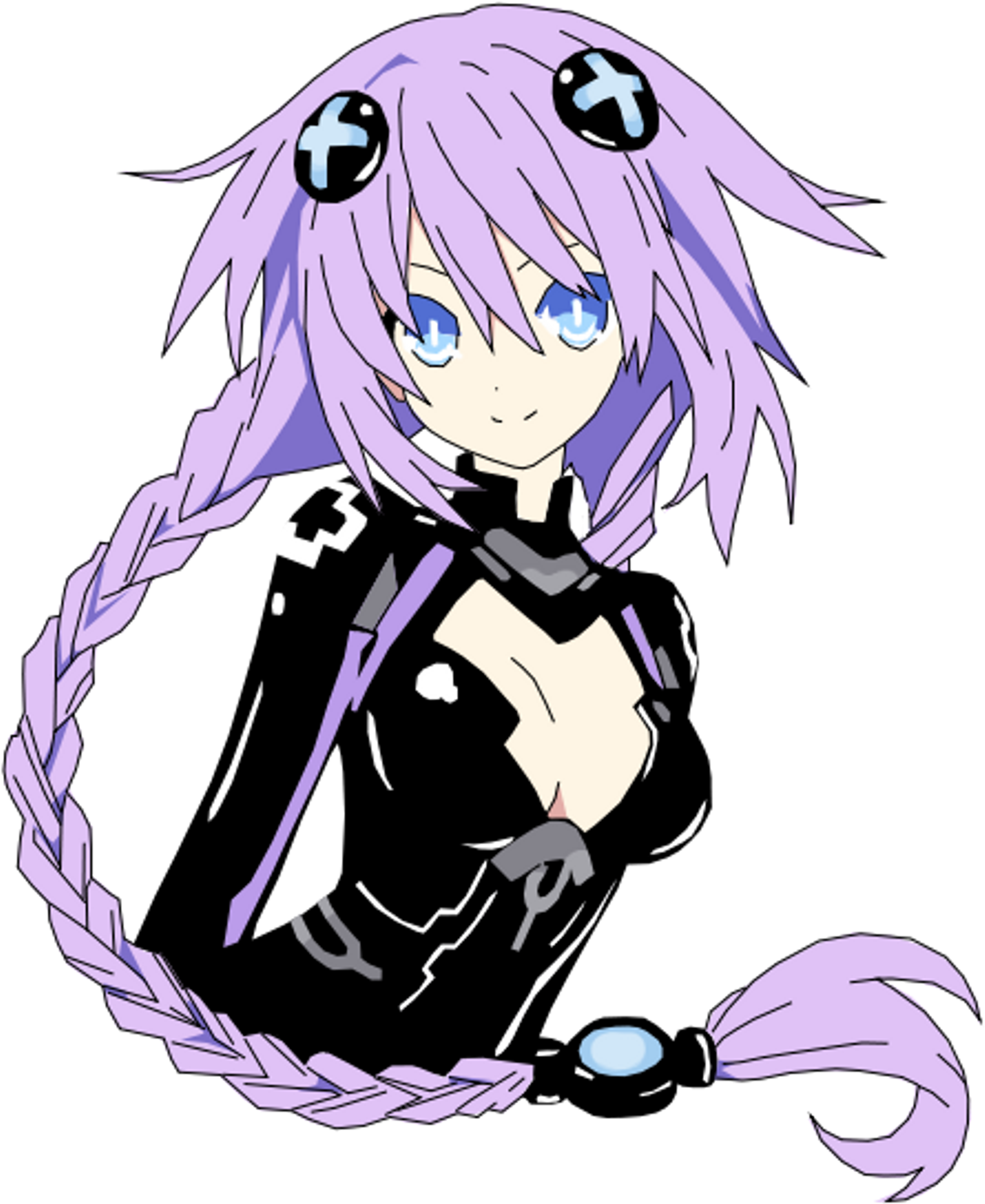 Purple Heart By Koko8-d3bldo7 - Hyperdimension Neptunia Purple Heart Fanart (2000x2400)