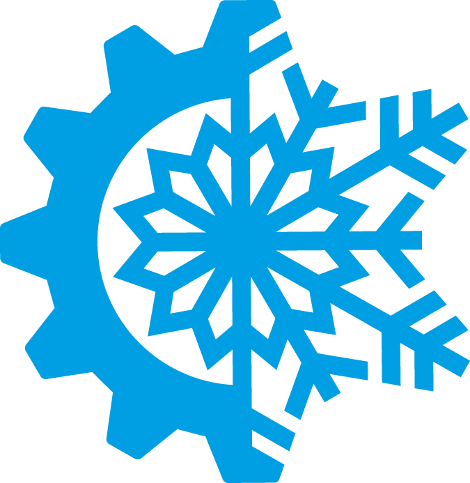 Download Hd Wallpapers Air Conditioner Logo - Snowflake Silhouette (675x693)