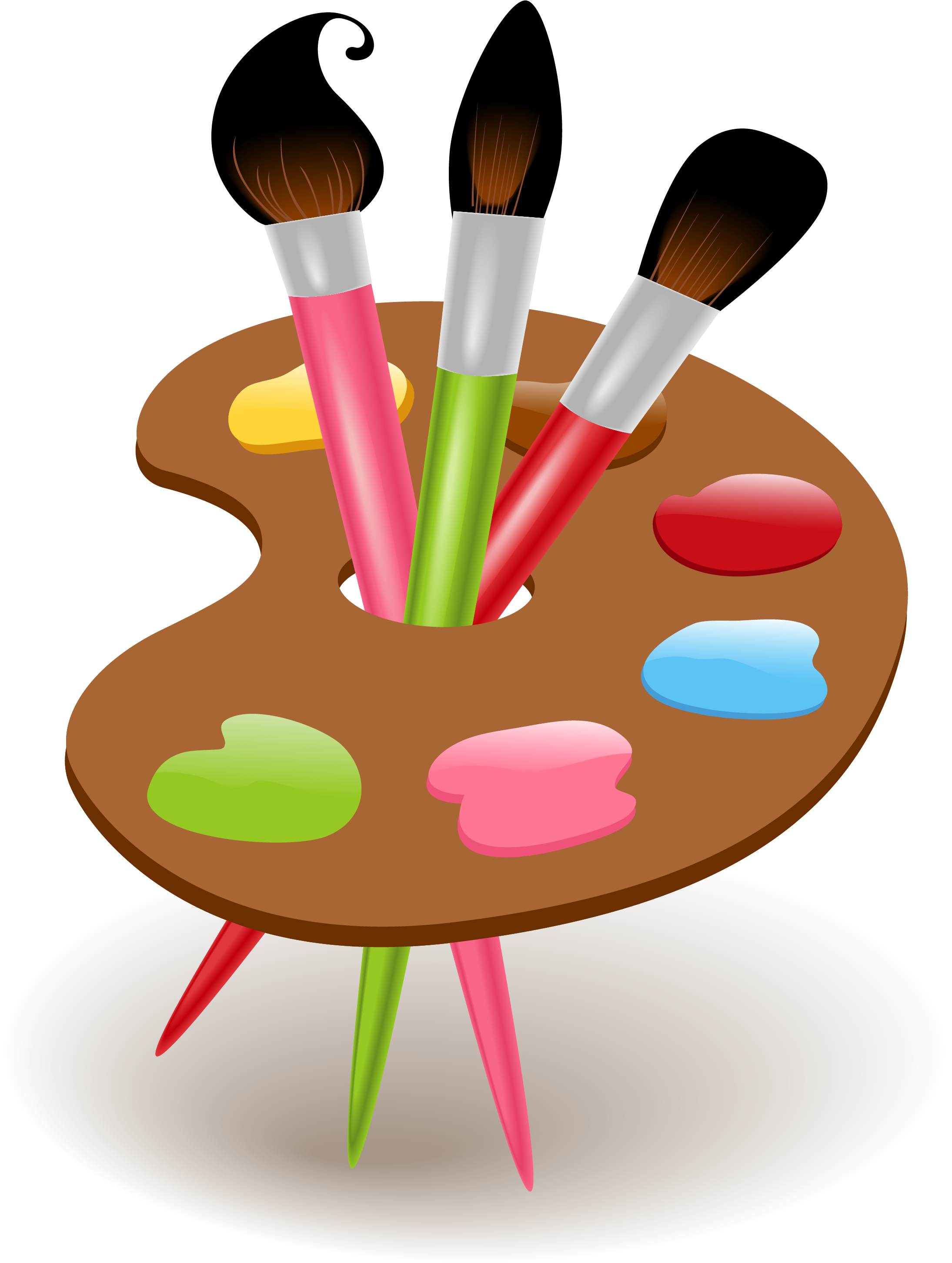 Cartoon Drawing School Supplies Clip Art - Cartoon Drawing School Supplies Clip Art (3125x3125)