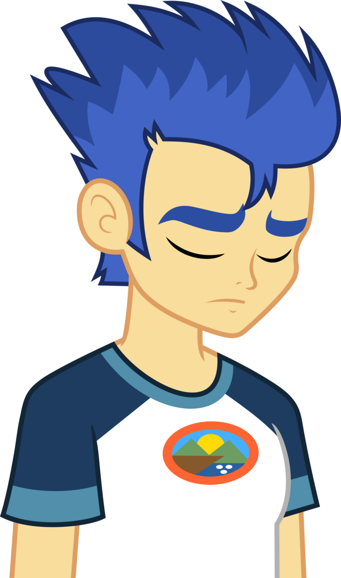 Mlp Eqg 4 Flash Sentry Vector By Luckreza8 - Mlp Flash Sentry Sad (687x1164)