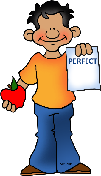 Perfect Attendance - Perfect Attendance Clip Art (403x648)