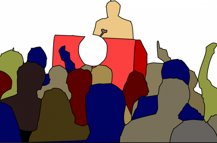 Press Conference Clipart (740x490)