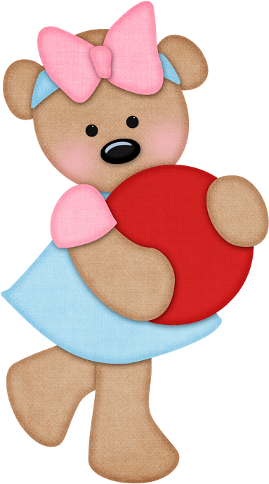 Bear Clipart, Cartoon Bear, Bear Images, Girl Stuff, - Bear (709x709)