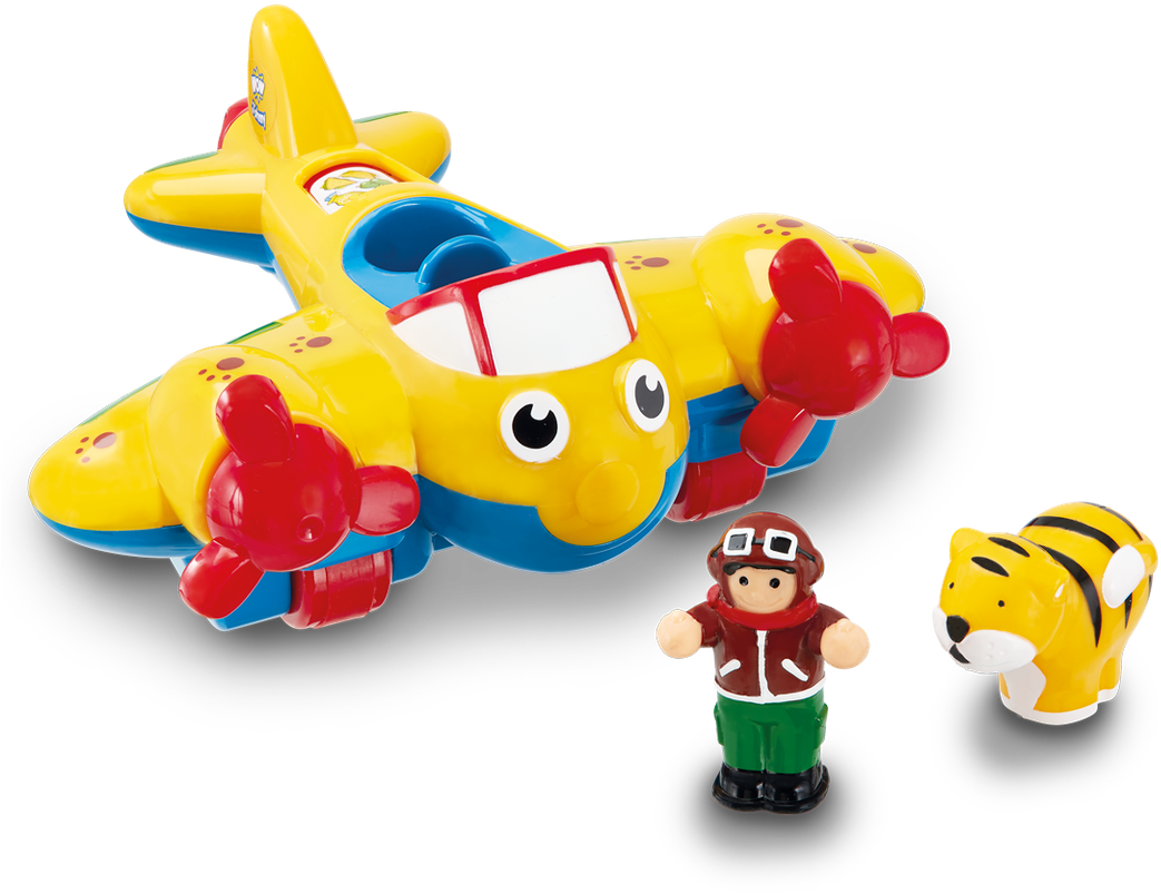 Johnny Jungle Plane - Wow Toys Johnny Jungle Plane Play Set (1200x816)