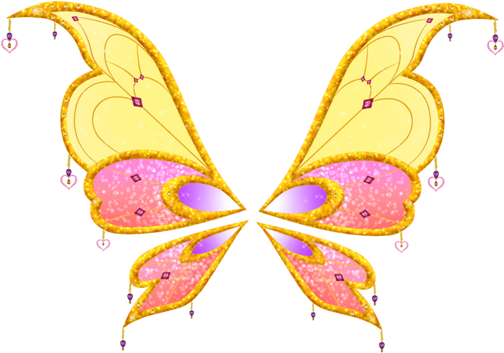 Amiras Enchantix Wings By Coloralecante - Illustration (1024x709)