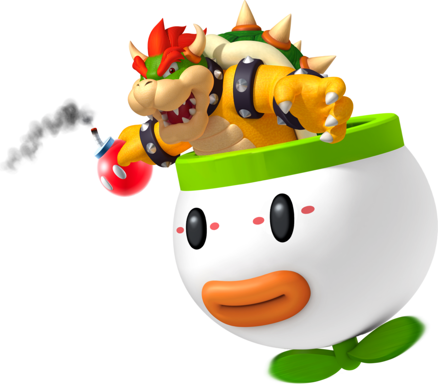 Bowser In Koopa Clown Car By Yoshigo99 - Bowser In Koopa Clown Car (900x789)