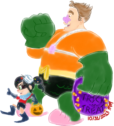 “ Happy Halloween You Little Fricks ” - Cartoon (500x482)
