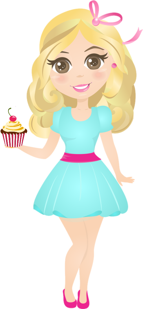 Find This Pin And More On Modelos Frames By Lannaqueiroz - Cupcakes (500x1069)