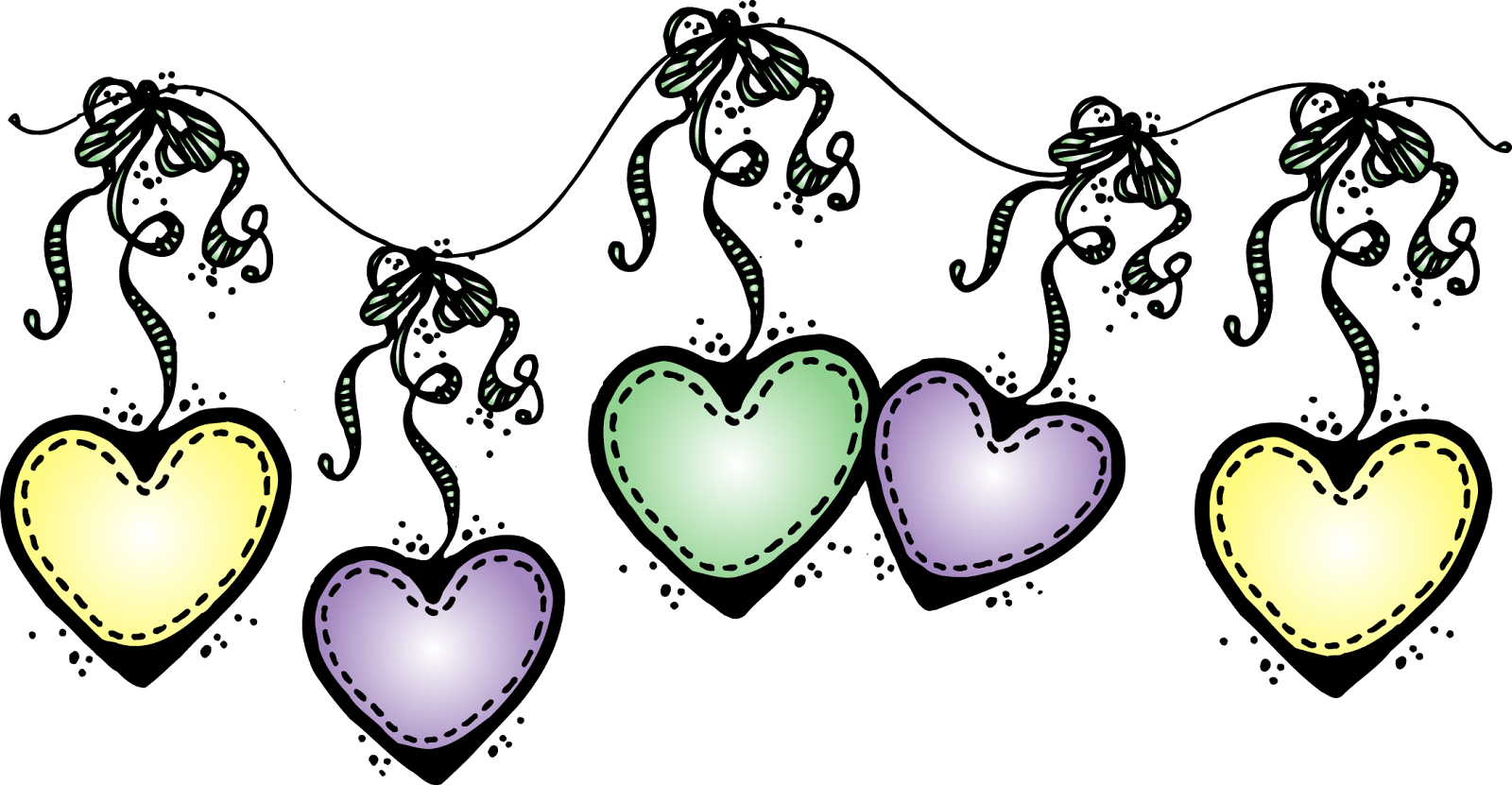 Crazy Heart Clipart 63528 Bitnote - Teacher Love Clip Art (1600x831)