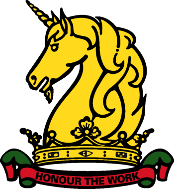 Melbourne High School - Melbourne High School Logo (350x379)