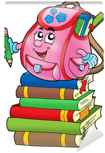 School Bag Cartoon (400x400)